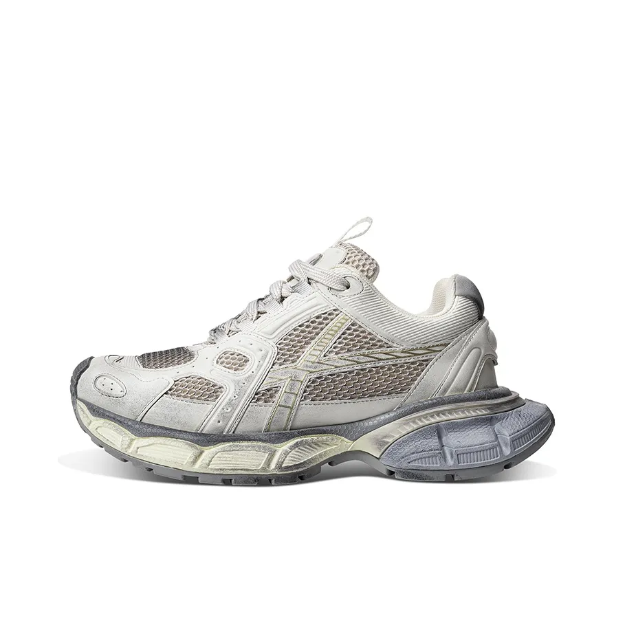 HART DAVIS X103 Series Толстая подошва Низкий верх Грязно-белый Унисекс