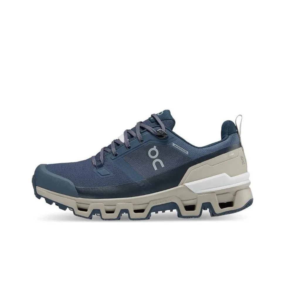On Running Cloudwander Waterproof Navy Desert Women's