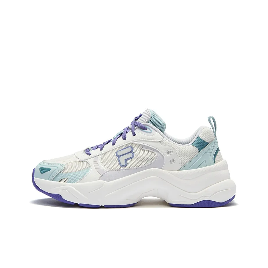 FILA FUSION Low Top Casual Shoes Women's White Green