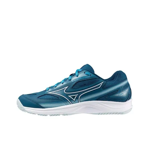 Mizuno Кроссовки для тенниса Низкие Сине-белые Мужские
