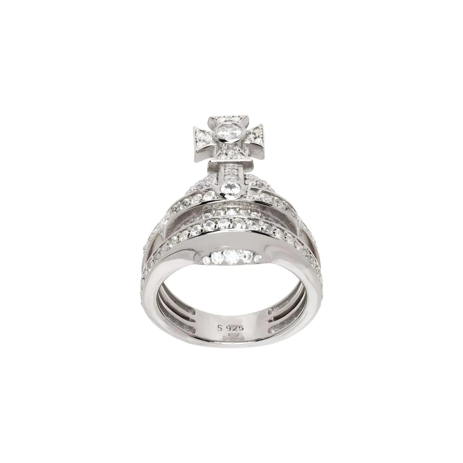 Vivienne Westwood Серебряные Кольца Women's Silver