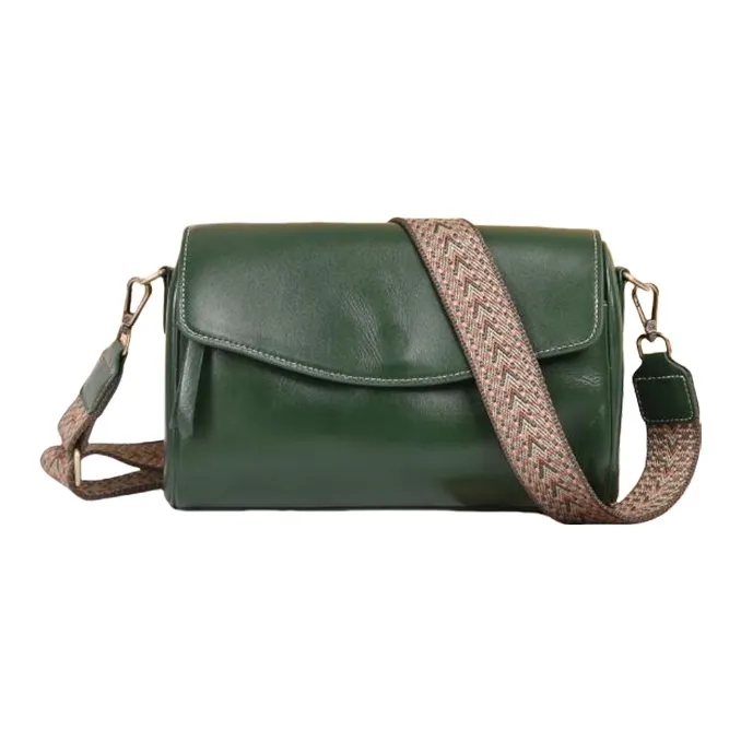 TTaG．baG Первый слой Растительное дубление Коровья кожа Портативная Сумка через плечо Сумка на плечо Женская