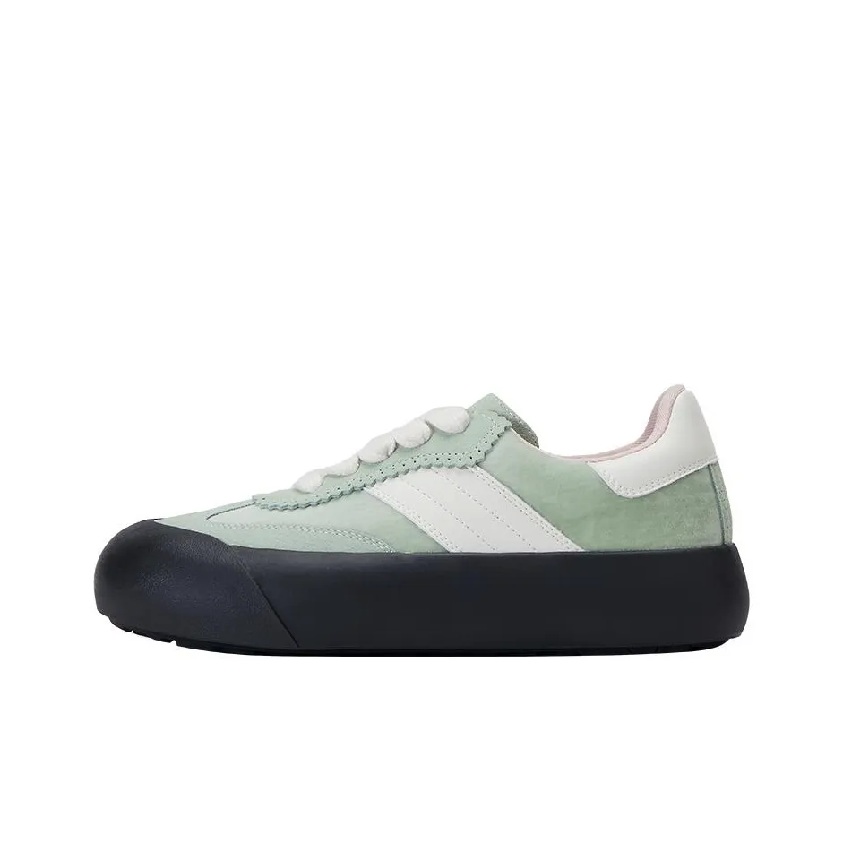 GOOD BAI Low Top Skateboard Shoes Light Green