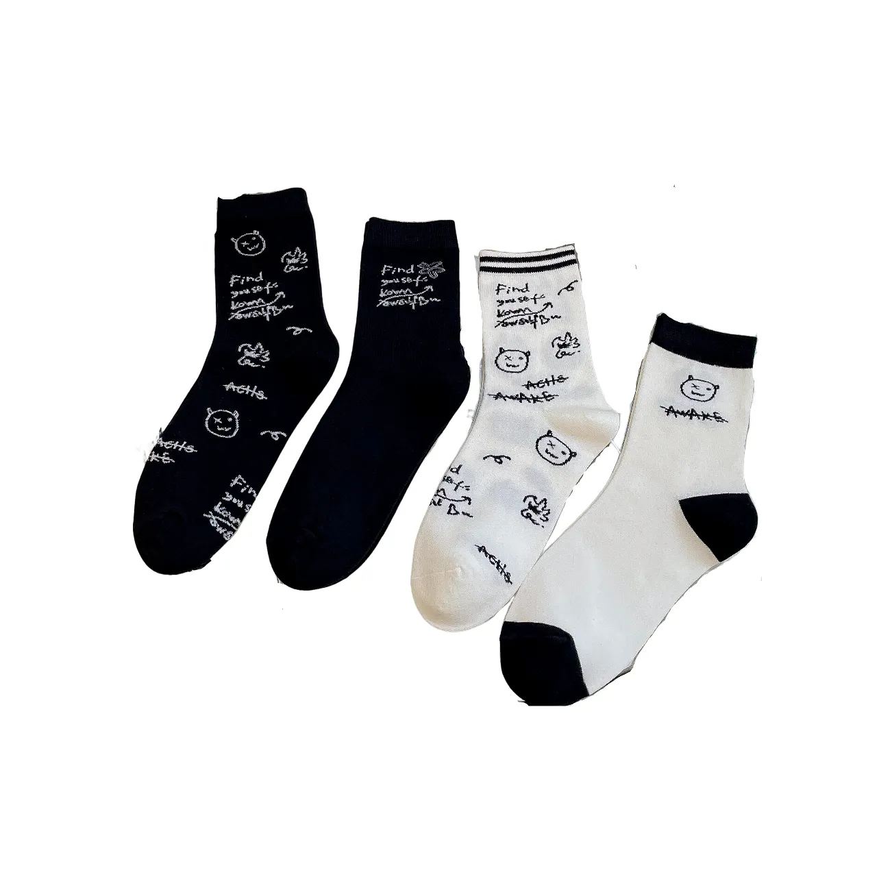 BONAS Women's Mid Calf Socks