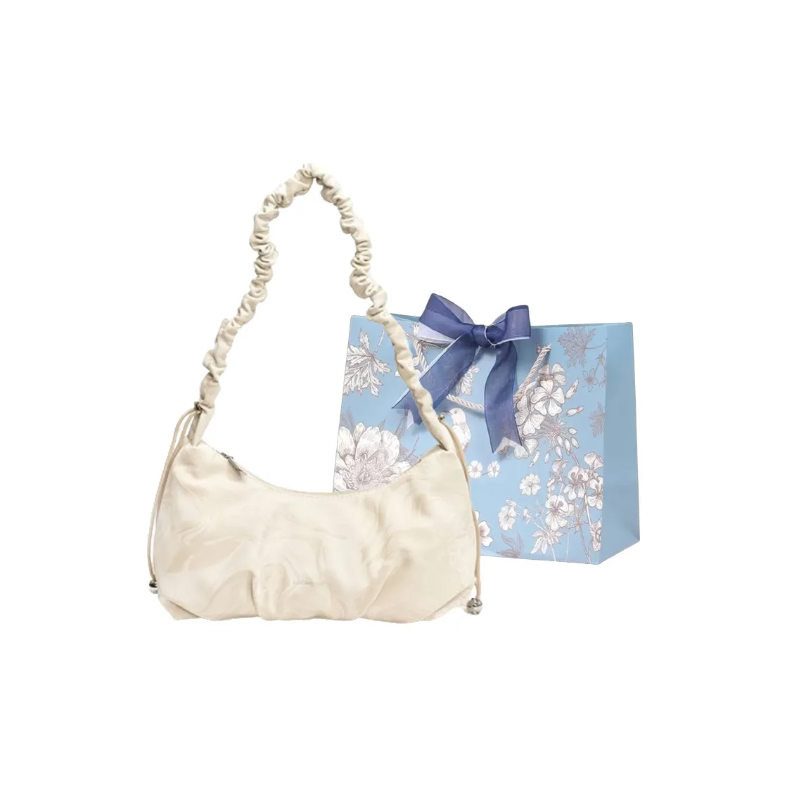 REDOO ПУ (полиуретан) Сумка через плечо Женская Белая Серебряная Розовая Черная