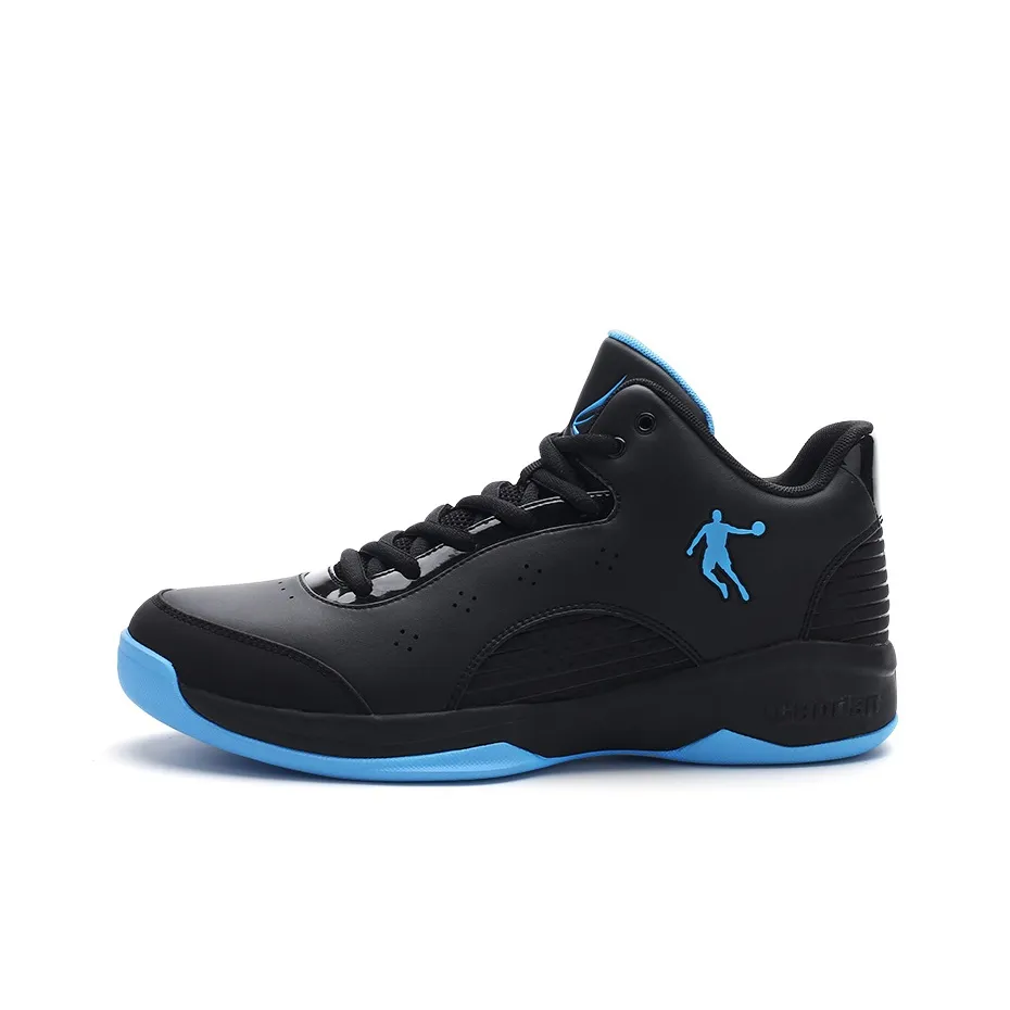 QIAODAN Slip Resistant, Abrasion Resistant, Breathable, Lightweight Low Top Casual Defensive Basketball Shoes Men's