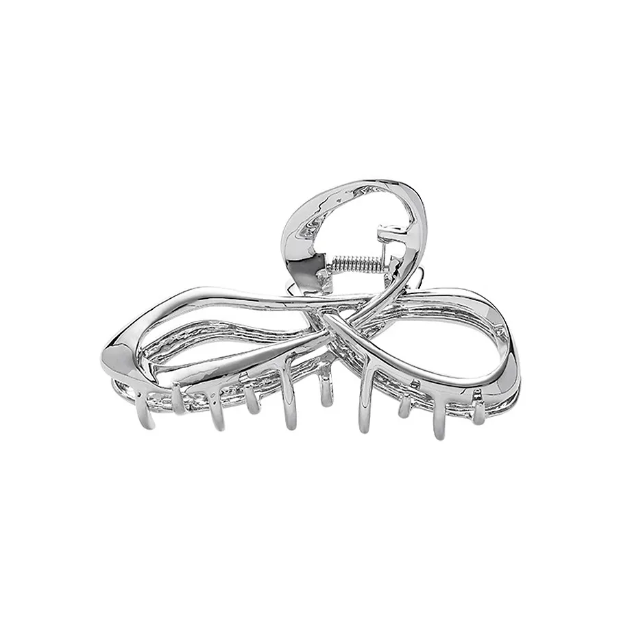 MAGICPOLE Alloy Hair Clips Women's Silver