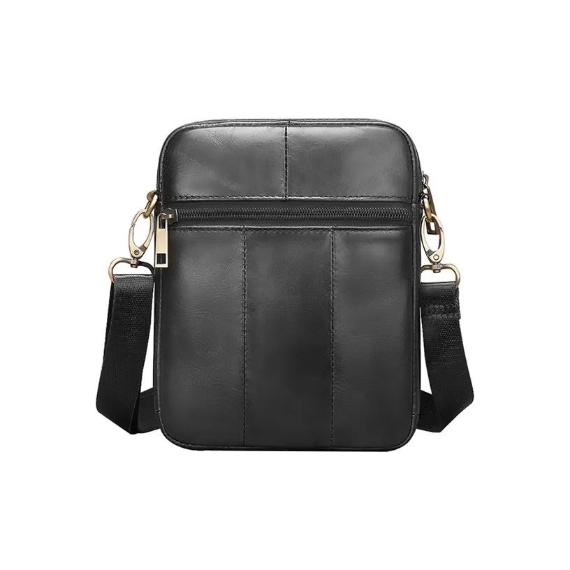 COTECi Коровья кожа Сумка через плечо Стандартная Мужская Черная Кофейная