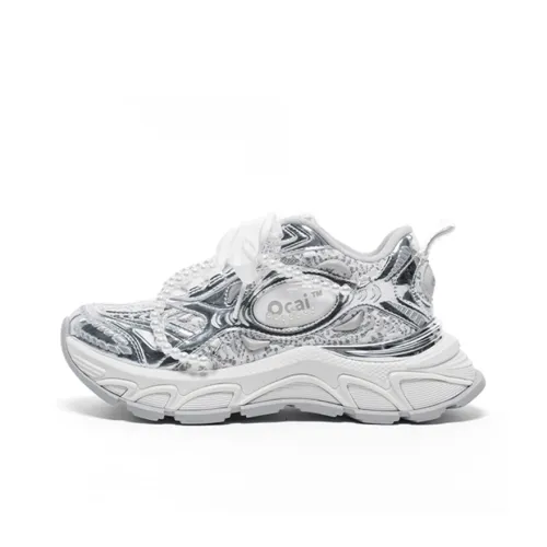 Ocai Runtech3,0 Беговые кроссовки Низкие Bridal Серебряный Унисекс