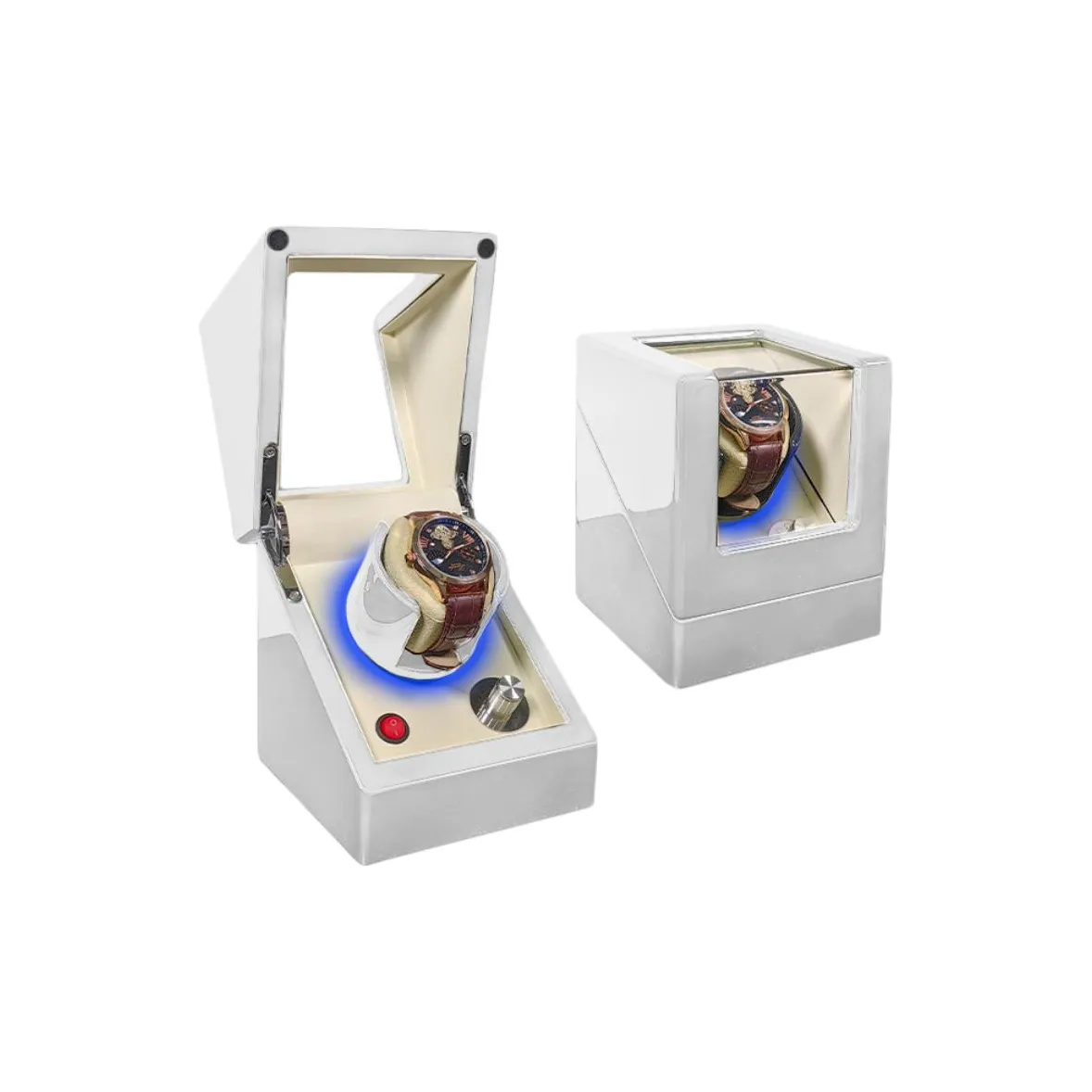 Brilliant Green White Piano Enamel Coating Collection Зонтик для часов Унисекс