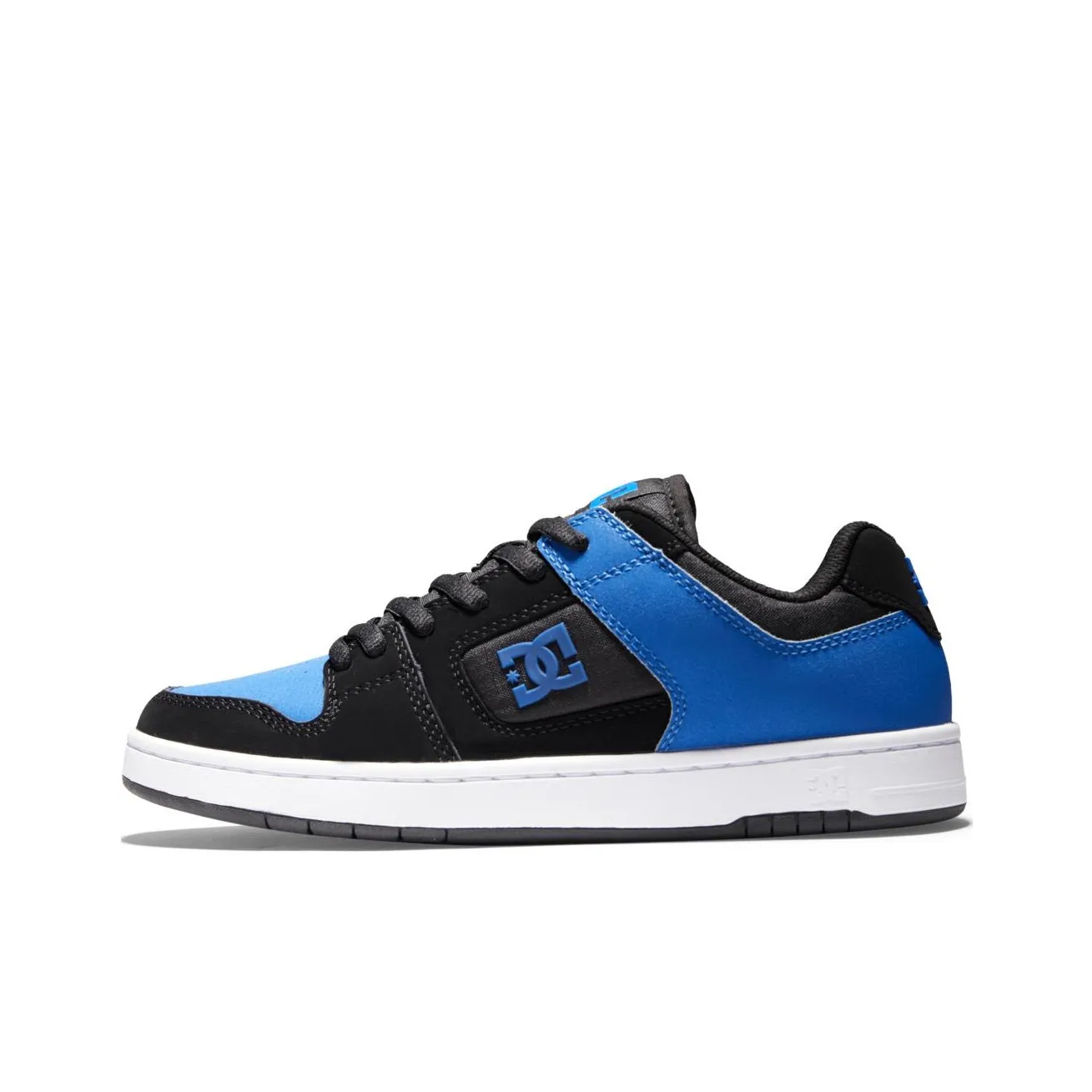 DC Shoes Low Top Skateboard Shoes Men's Blue Black