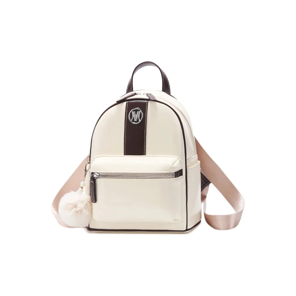 Weymond Soft Leather PU Carry Backpack Women's