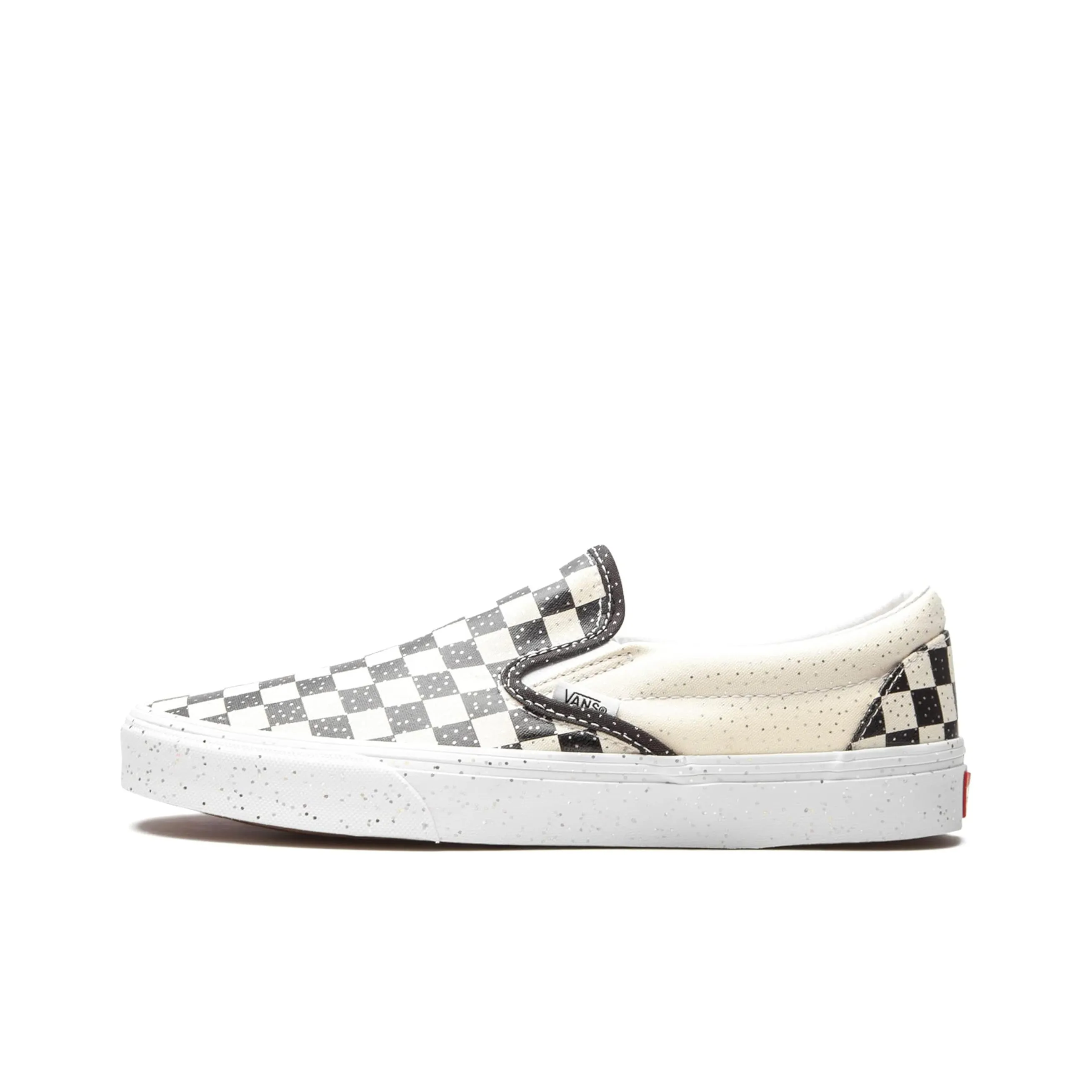 VANS Slip On Series Low Top Скейтборд Кроссовки Женские Черный Белый