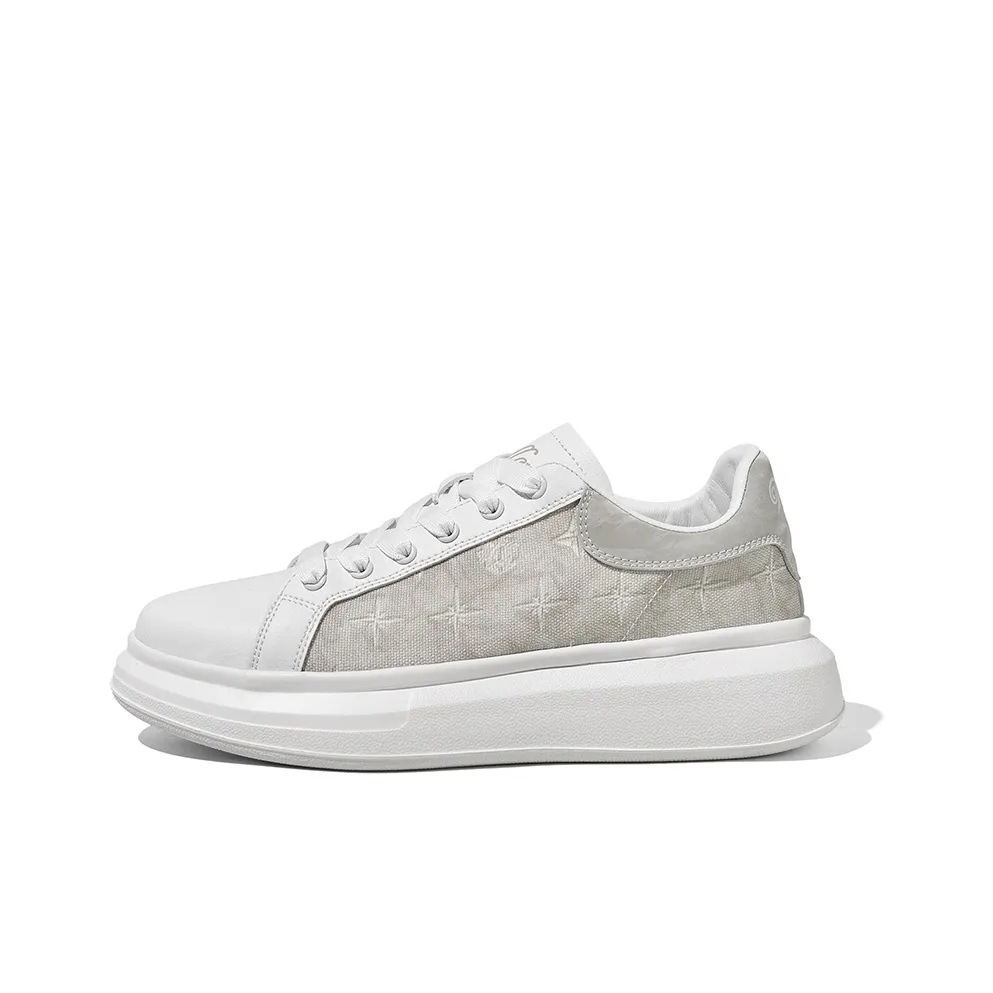 TCELLARS Cushioning Height Increasing Abrasion Resistant Lightweight Slip Resistant Low Top Skateboard Shoes Unisex