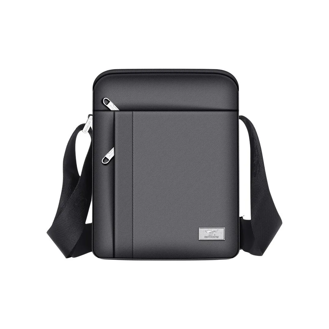 SEPTWOLVES Oxford Briefcase Сумка через плечо Маленькая Мужская Черная