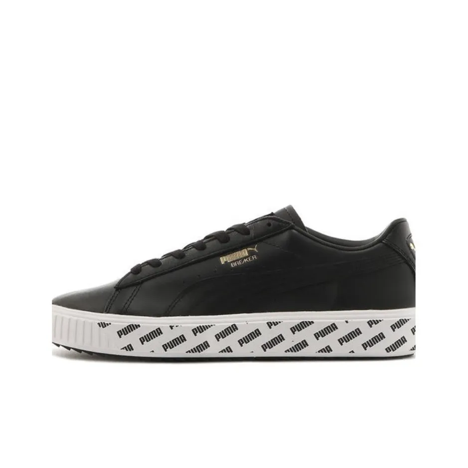 PUMA Court Breaker Low Топ Скейтборд Кроссовки Унисекс Черный