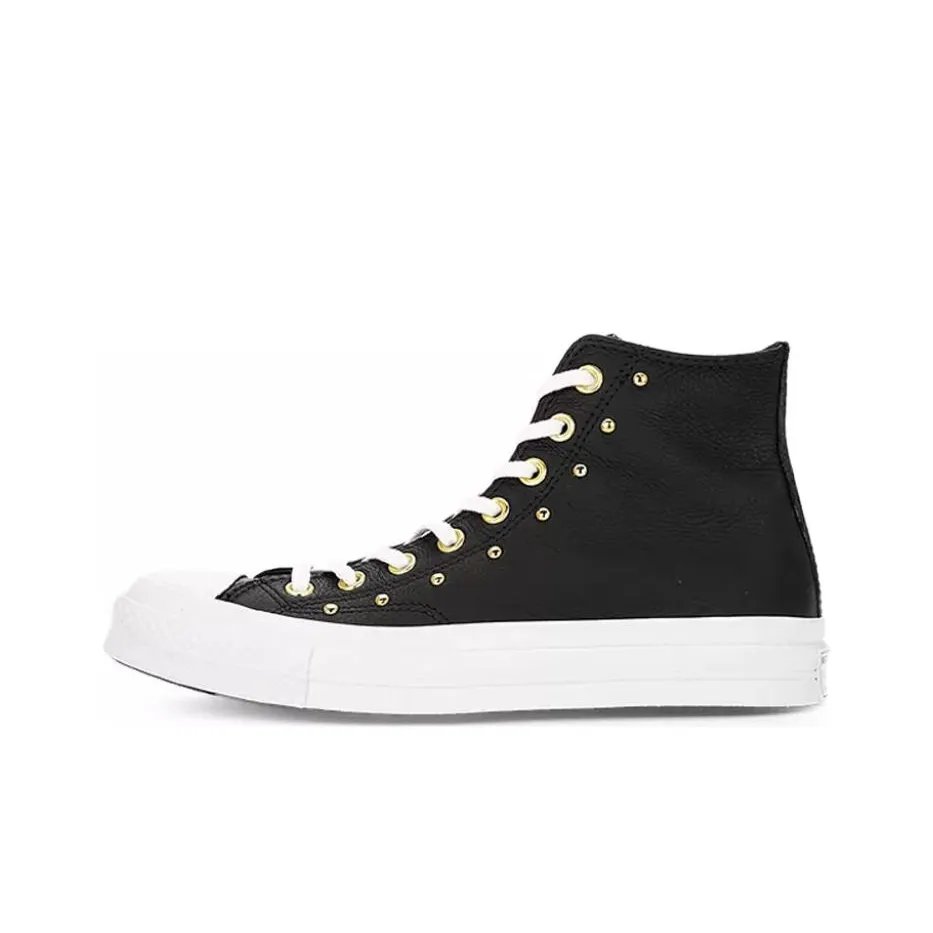 Converse Chuck 70 Hi 'Black White Gold Metallic' Women's
