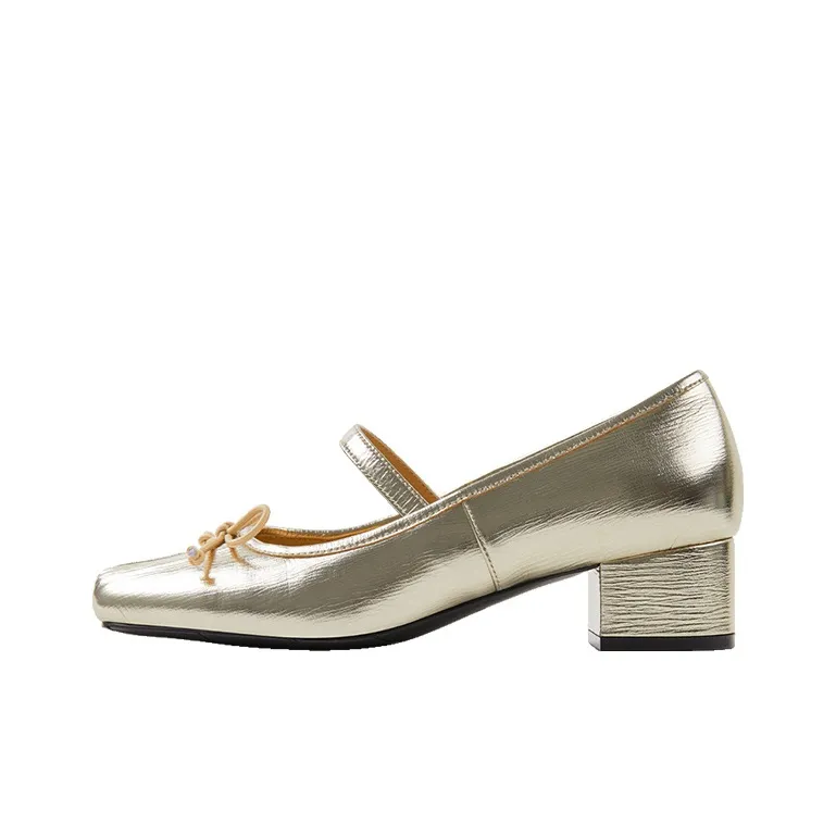 Marie Claire Лоферы Галактический Золотой 634 81236 Женские