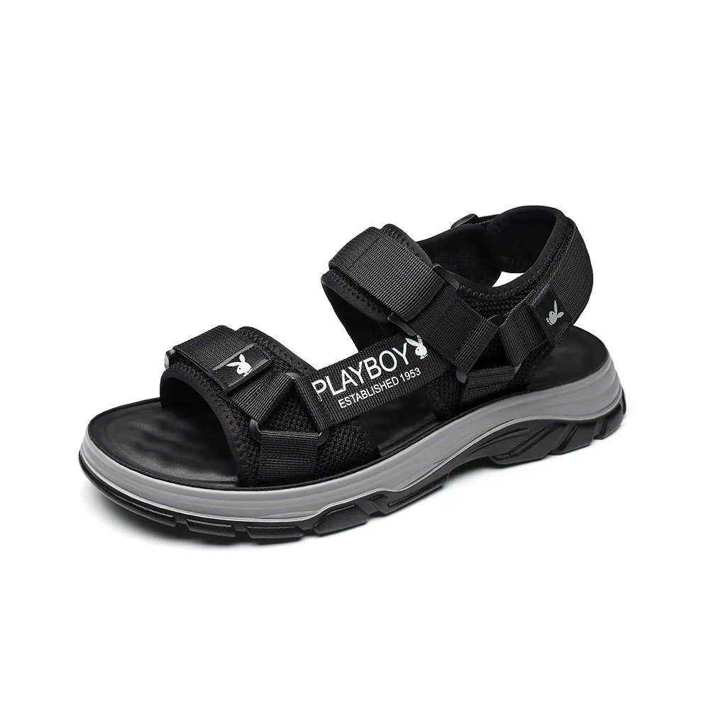 Playboy Пляжные сандалии Мужской Черный