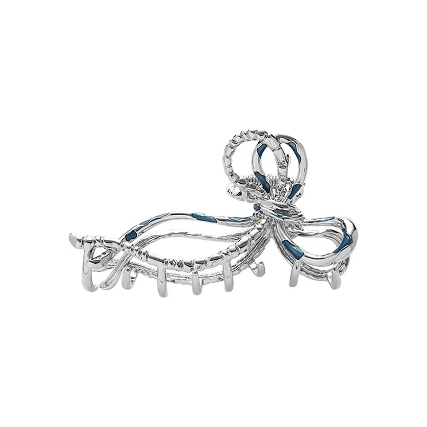 MAGICPOLE Alloy Hair Clips Women's Silver