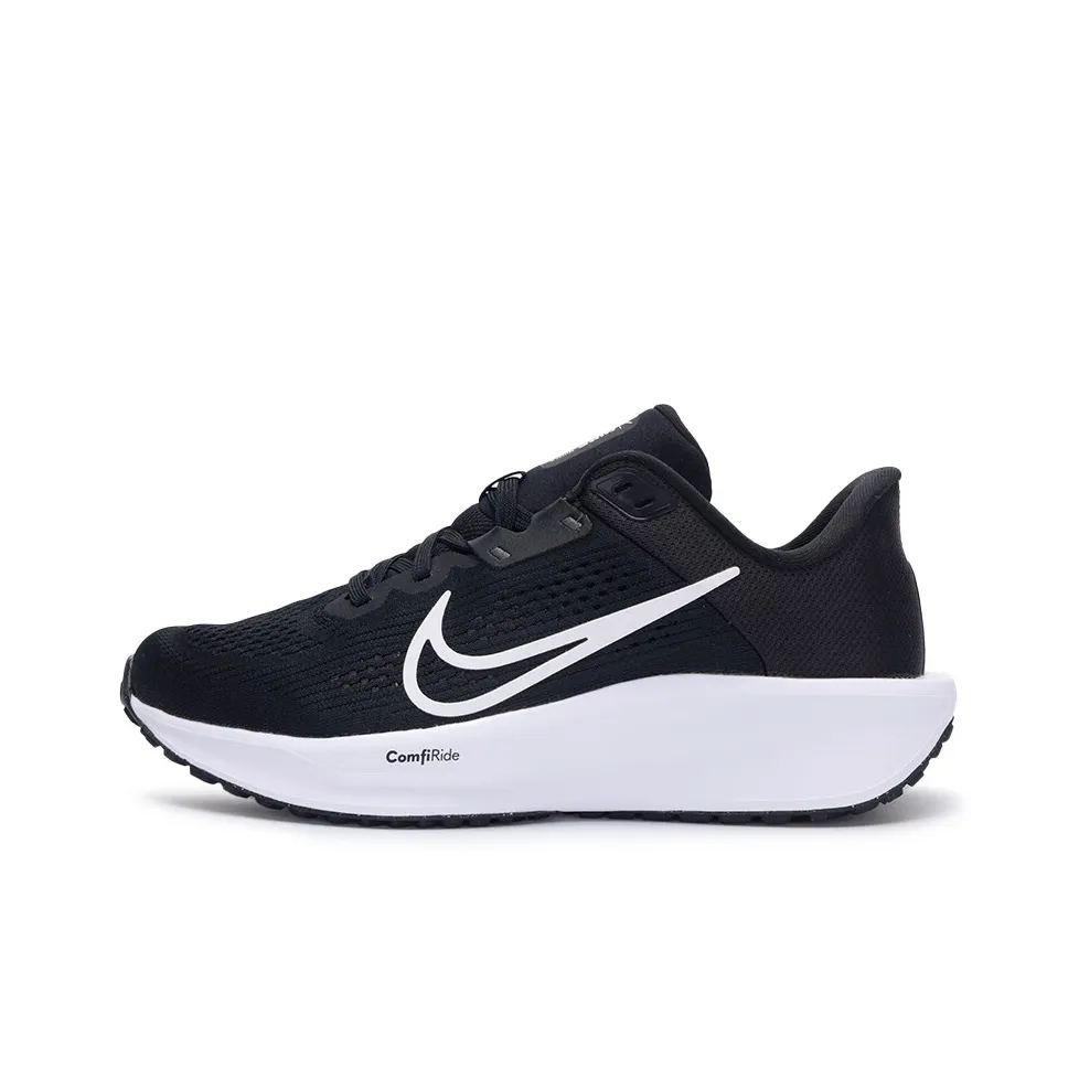 Nike Quest 6 Rebound Low Топ Беговые кроссовки Женские Черный Белый