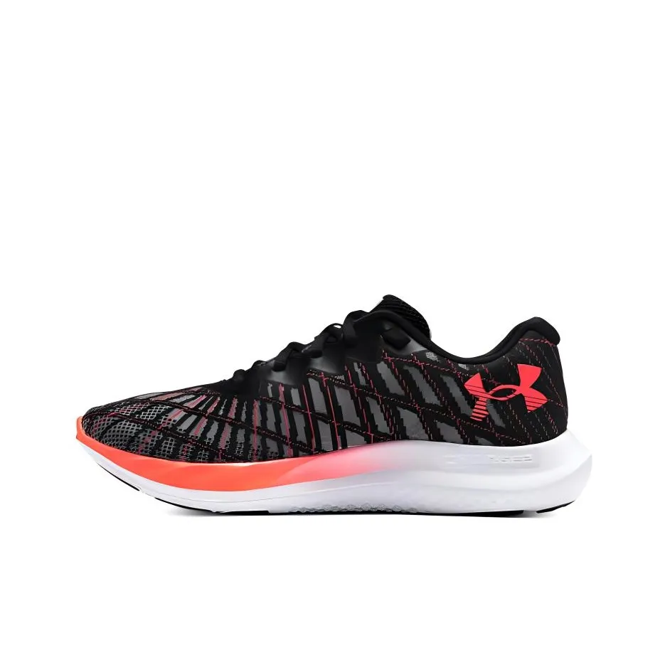 Under Armour Charged Breeze 2 Low Беговые кроссовки Женские Черные Красные
