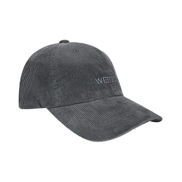 WE11DONE Хлопок Кепки Унисекс Угольный Серый