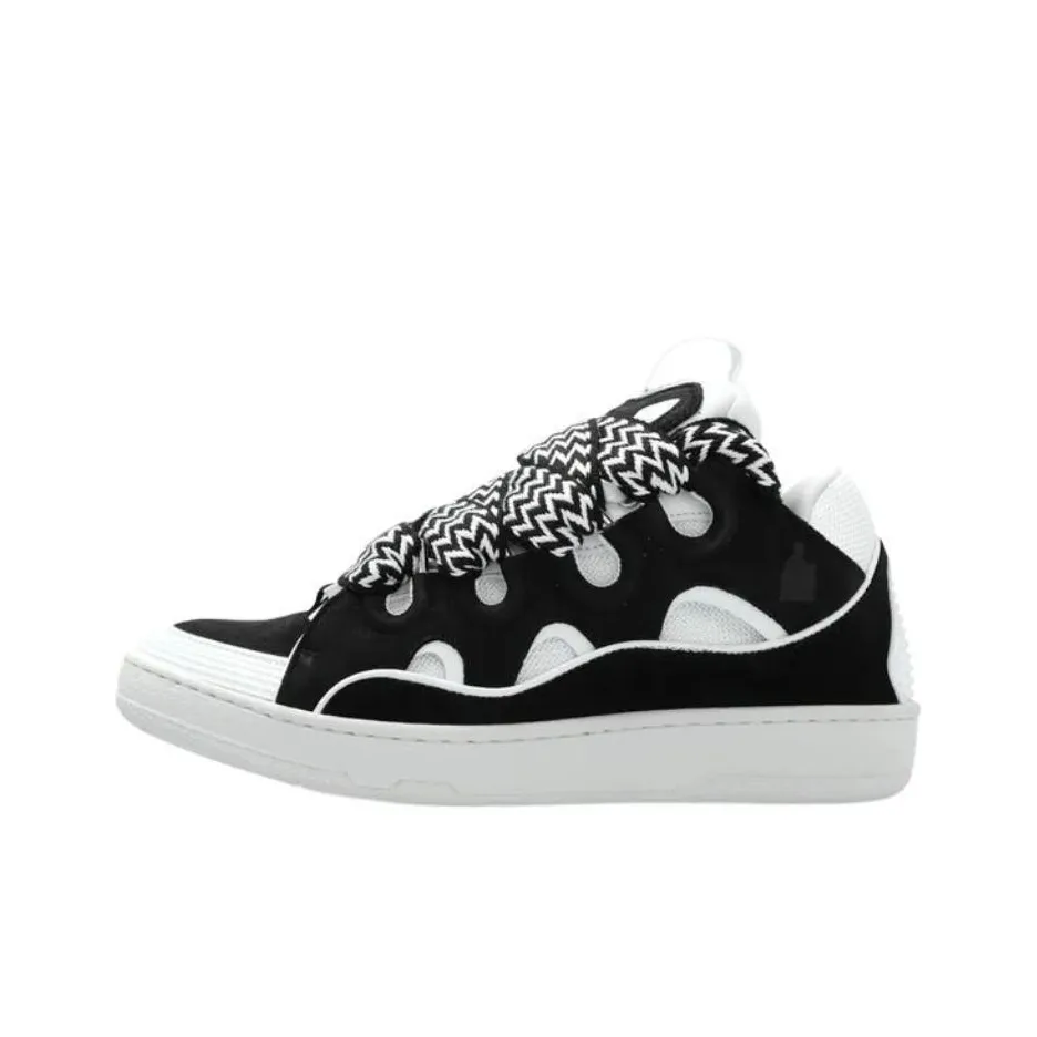 Lanvin Curb Low Top Skateboard Shoes Women's Black