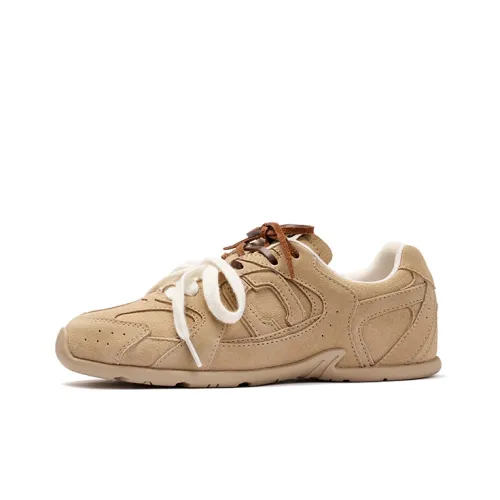 JOSINY Кроссовки для скейтбординга Low Top Хаки Женские
