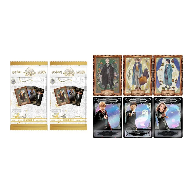KAYOU Гарри Поттер Карта Коллекционные аксессуары для карточных игр Целая коробка 18 Сумок