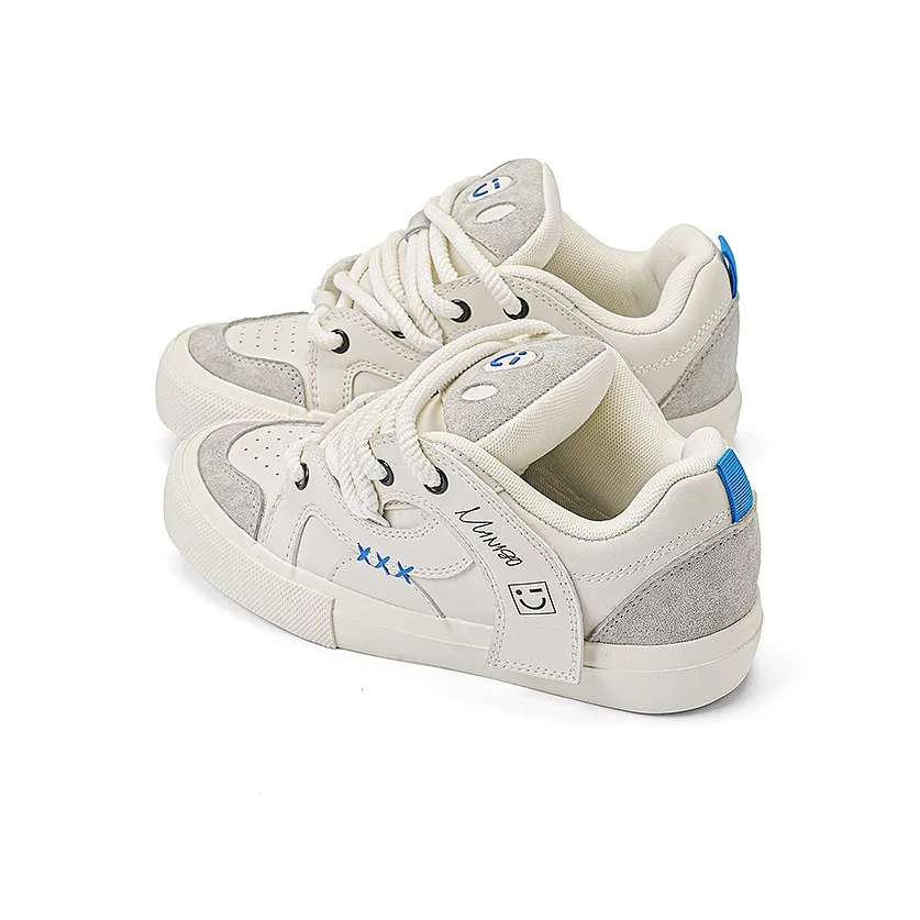 Miniso Низкие Кроссовки для Скейтбординга Унисекс Белые