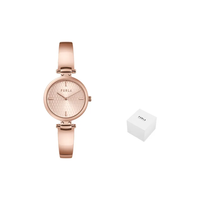 Furla GLAMOUR CHIC Collection Наручные часы Кварцевый механизм Стальной Нержавеющий стальной ремешок 32 мм