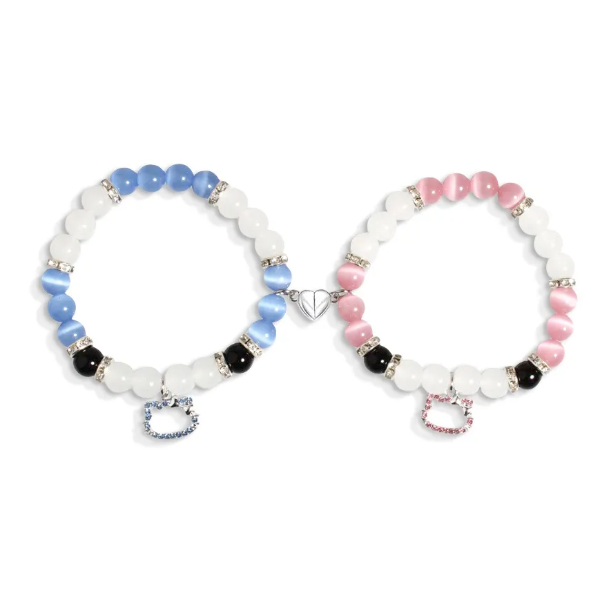 Inkopper Искусственный Кошка's Eye Браслеты Унисекс