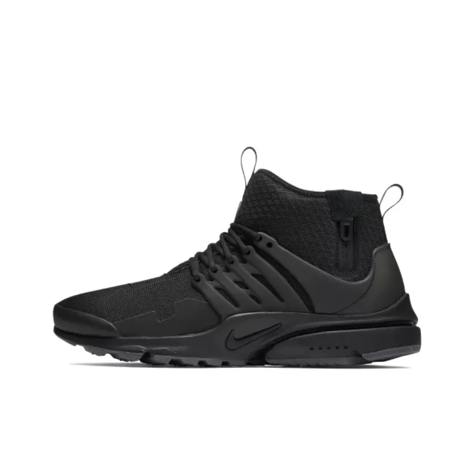 Nike Air Presto Mid Utility Triple Black Women's