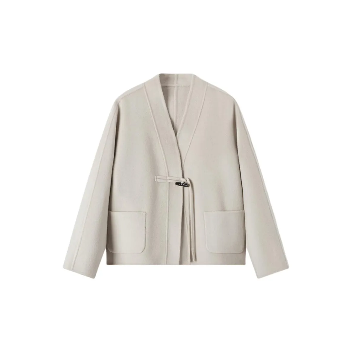 EICHITOO Овсяное Женское Пальто