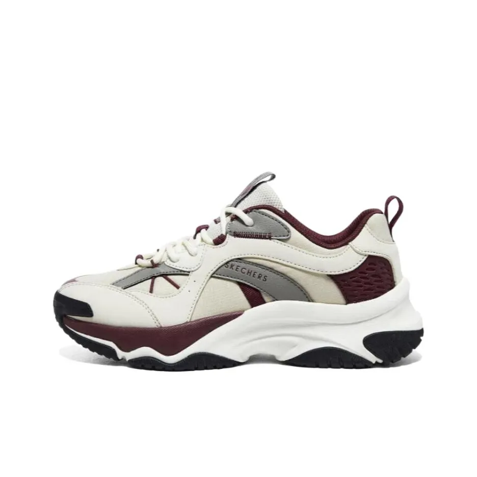 Skechers Street Moonhiker Low Топ Кэжуал Женский Бежевый Красный