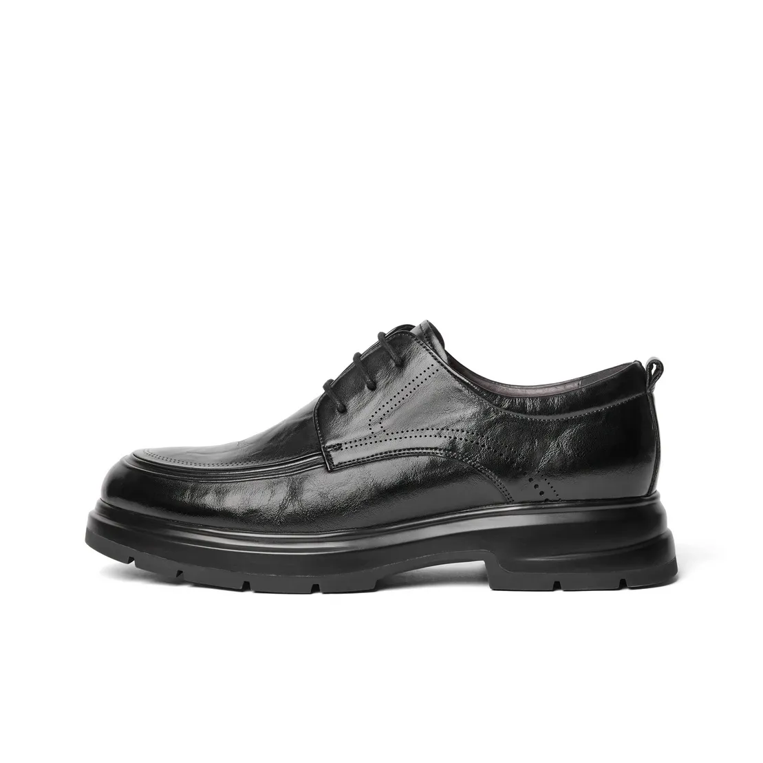 BELLE Dress Shoes Men's Low Top Black