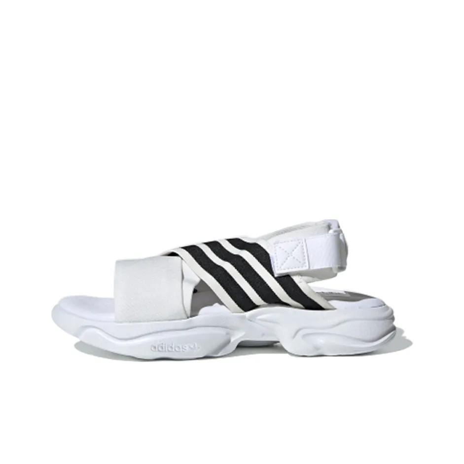 Adidas Originals Magmur Sandal Пляжные сандалии Женские Белый Черный