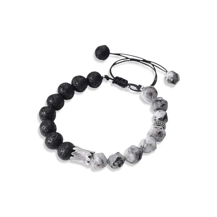 RINGLOVE Volcanic Stone Bracelets Men's