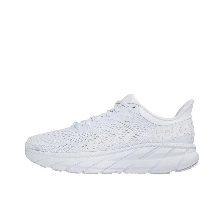 HOKA ONE ONE Clifton 7 'Triple White' Women's