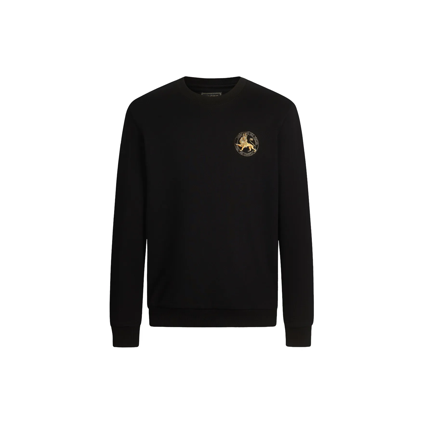 MANGANO FW23 ST. Mark'S Flying Lion Collection Sweatshirt Men's Black