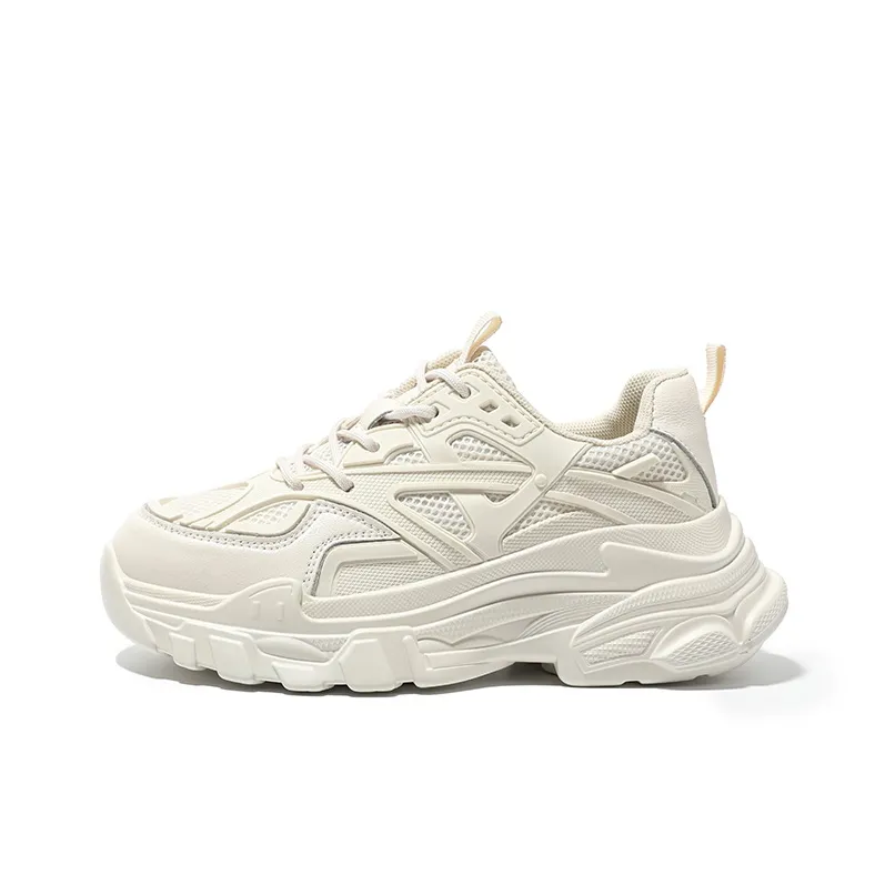 ZHR Heartbeat Love Confession Breathable Lightweight Height Increasing Chunky Sneakers Unisex