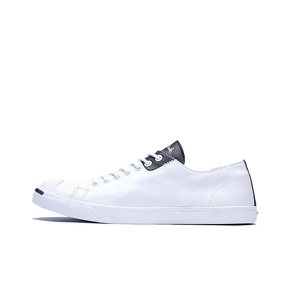 Converse Jack Purcell Anti Slip Wear Resistant Low Top Canvas Shoes Unisex White Black