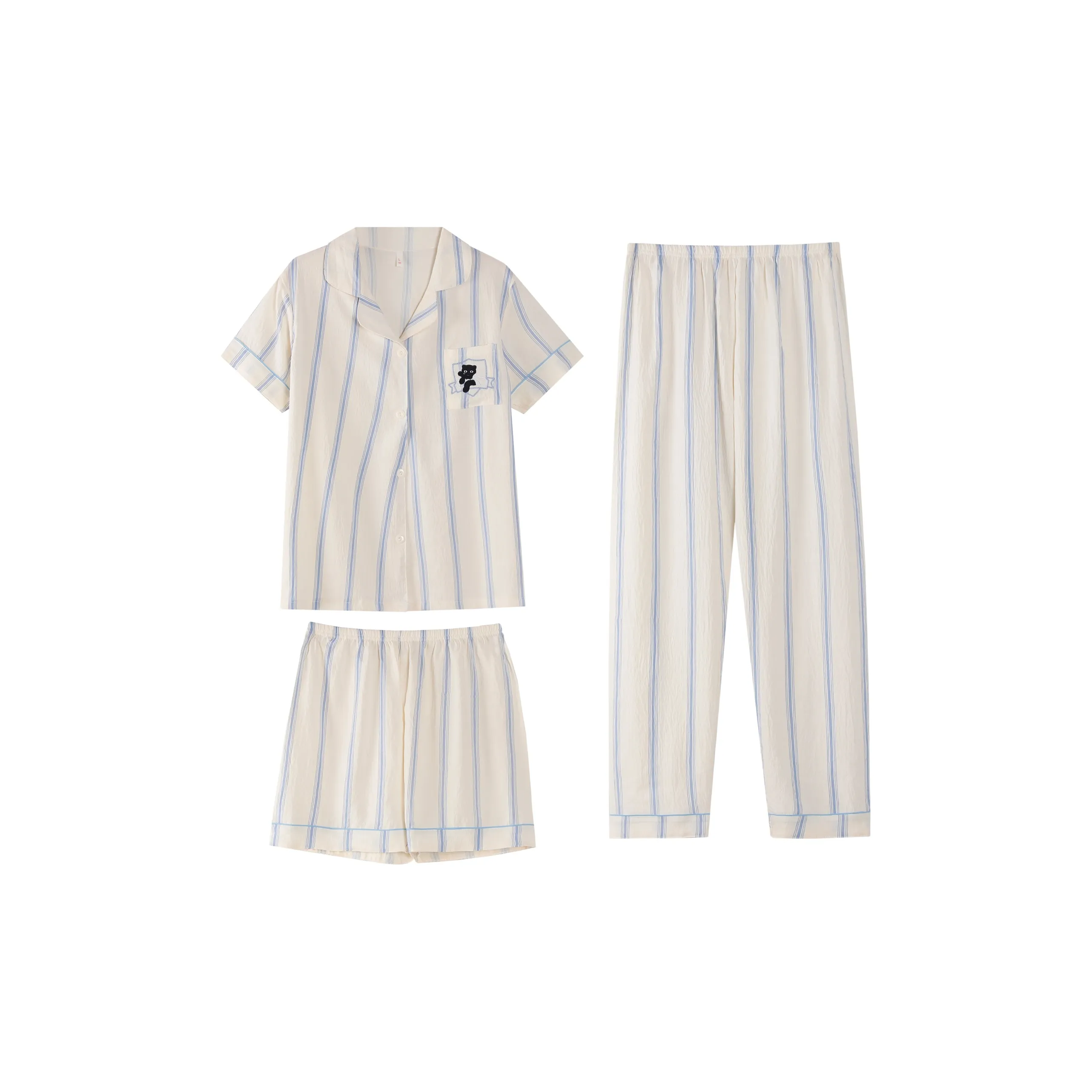 WANANNI Pajama Set Women's White