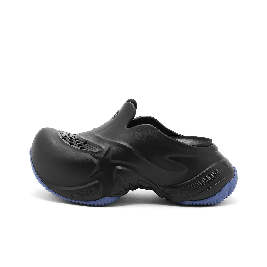 STARTER Slip Resistant Closed Toe Slippers Men's Black