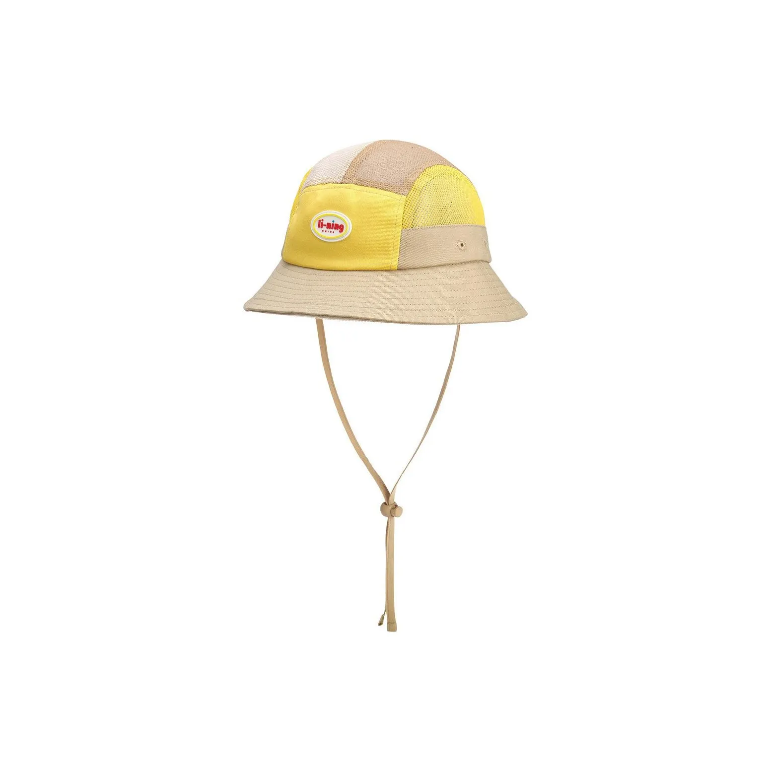 LiNing Cotton Bucket Hats Kids' Khaki