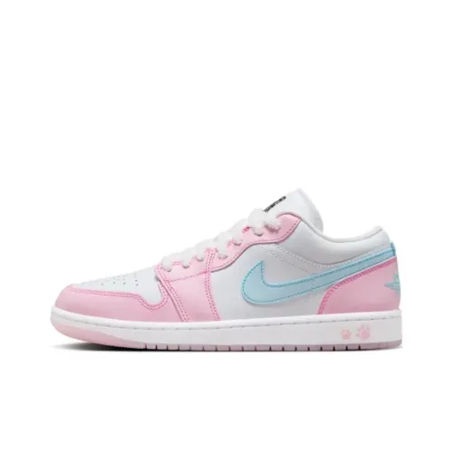 Jordan Air Jordan 1 Винтажные баскетбольные кроссовки Low Топ Женские