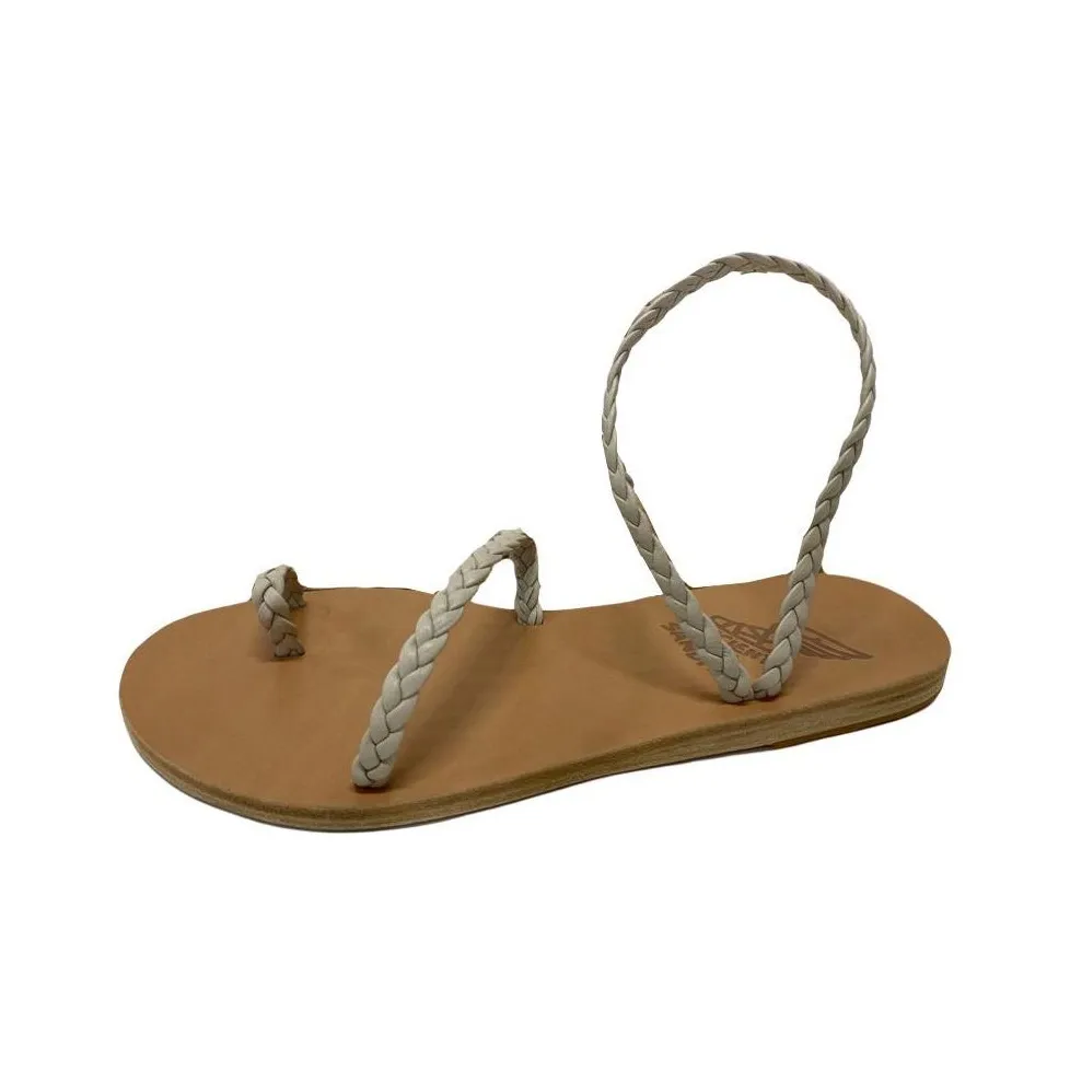 shoes loretta vitale 46 300 red Strap Sandals Women's Gray White