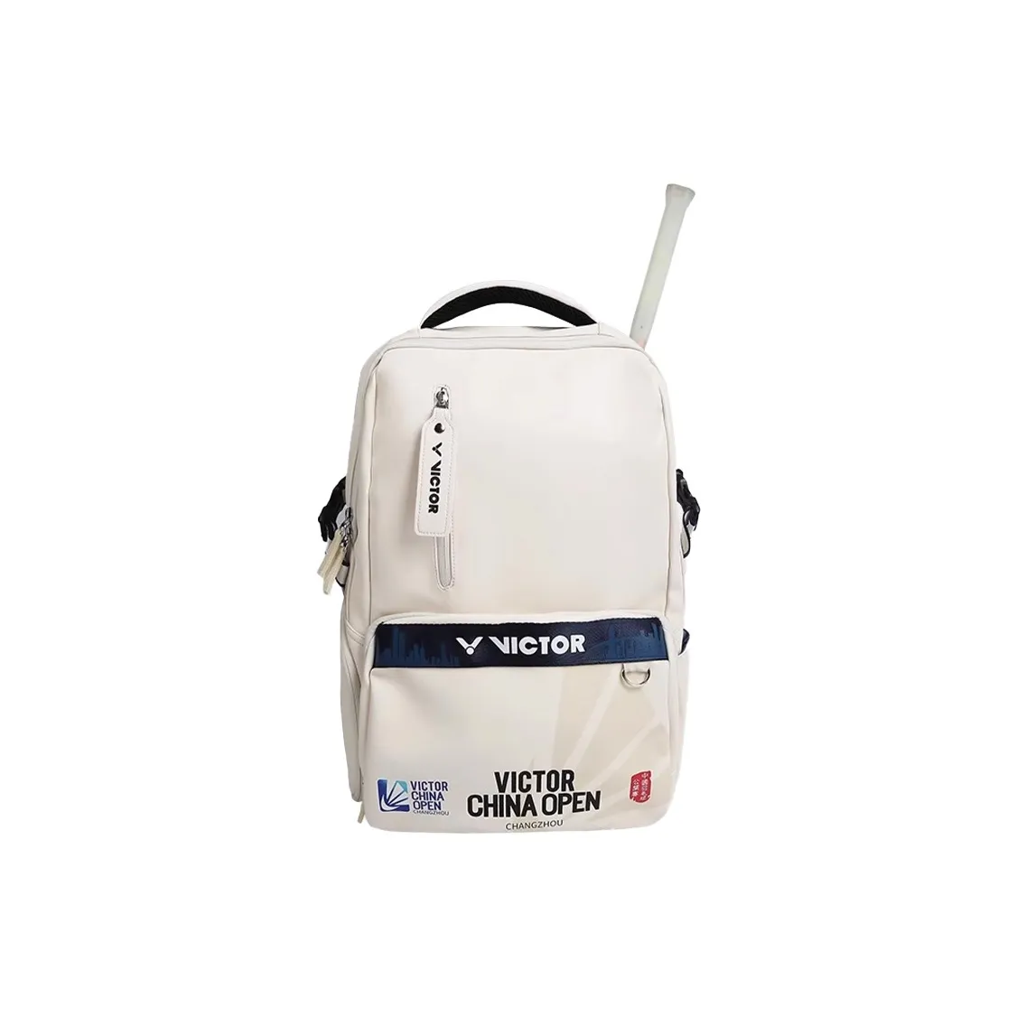 Victor ПУ (полиуретан) Рюкзак Унисекс Белый Черный