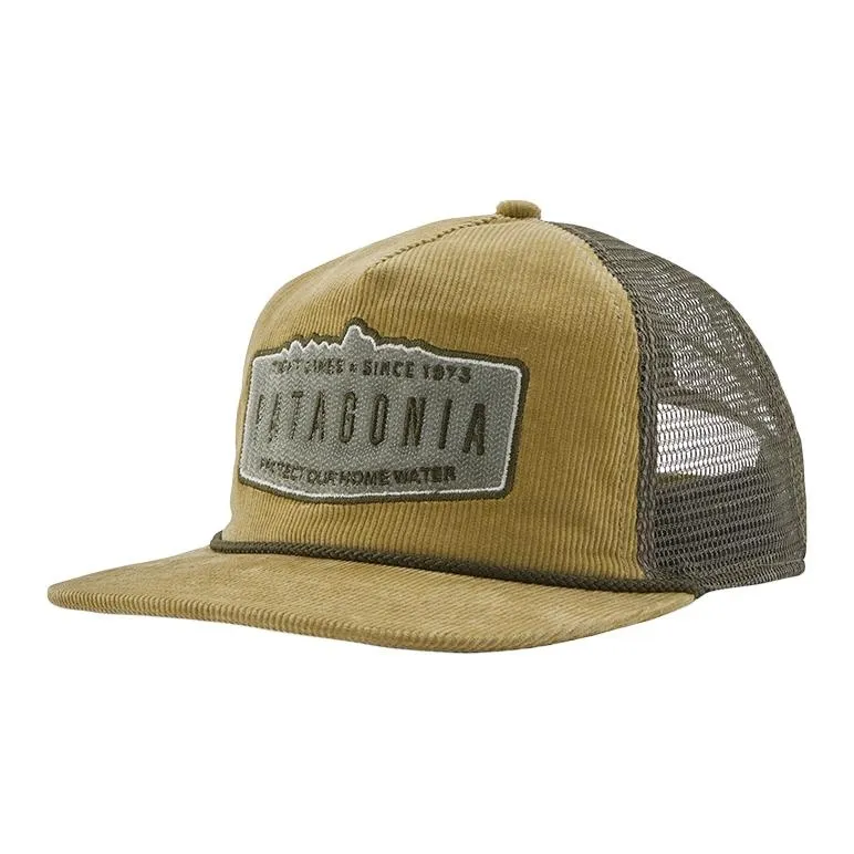 Patagonia Переработанный полиэстер Кепки Мужской Коричневый